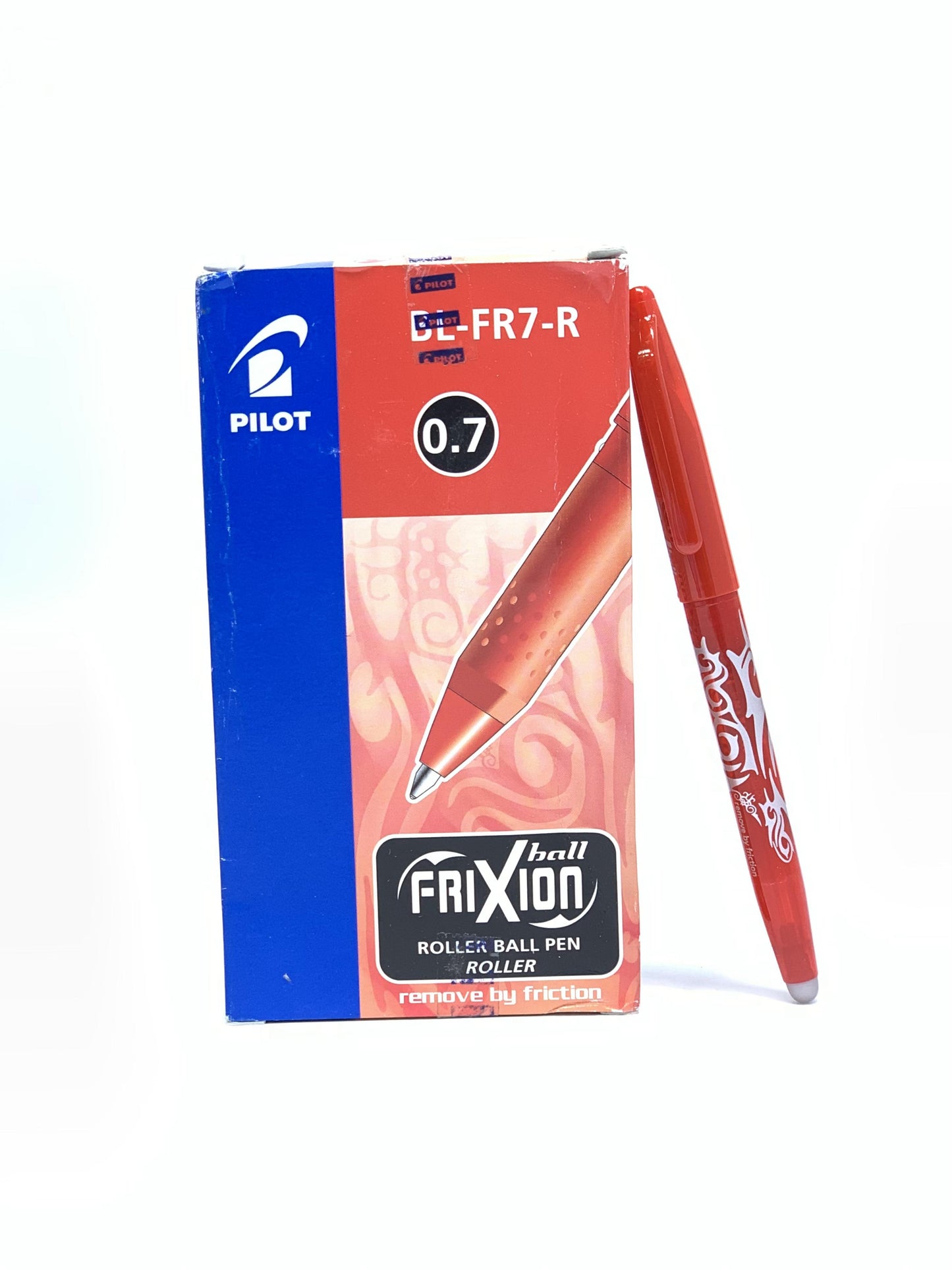 Pilot Pen Frixion Erasable Rollerball Pen 0.7 RED Pack of 12