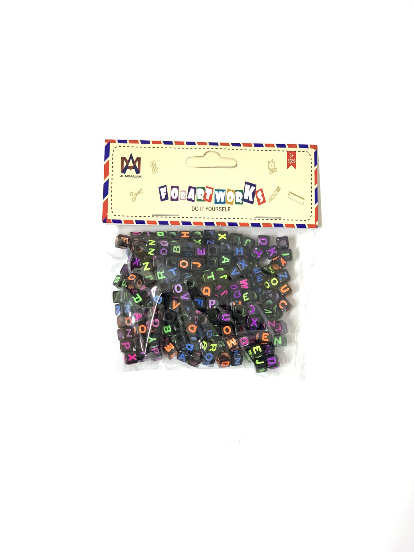 CRAFT LETTER BEADS