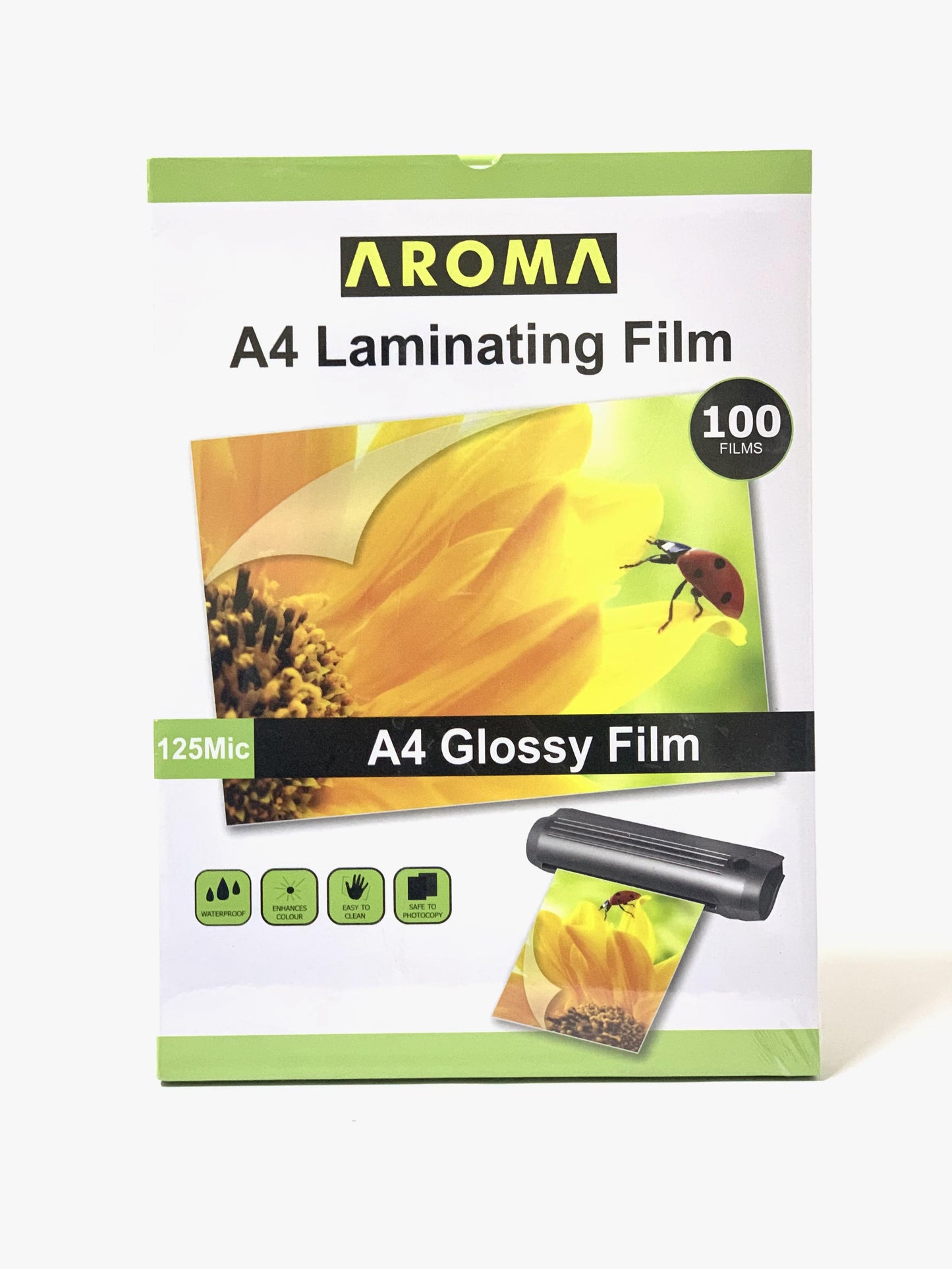 AROMA A4 Lamination Pouch Film 125 Mic