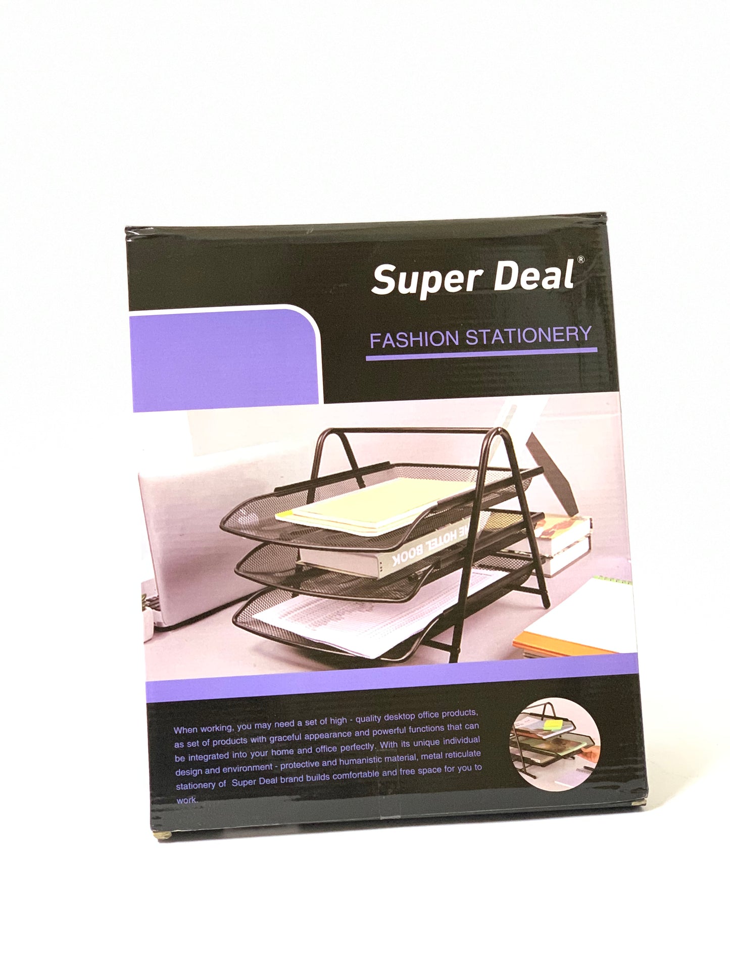 SUPER DEAL METAL 3 TIER TRAY