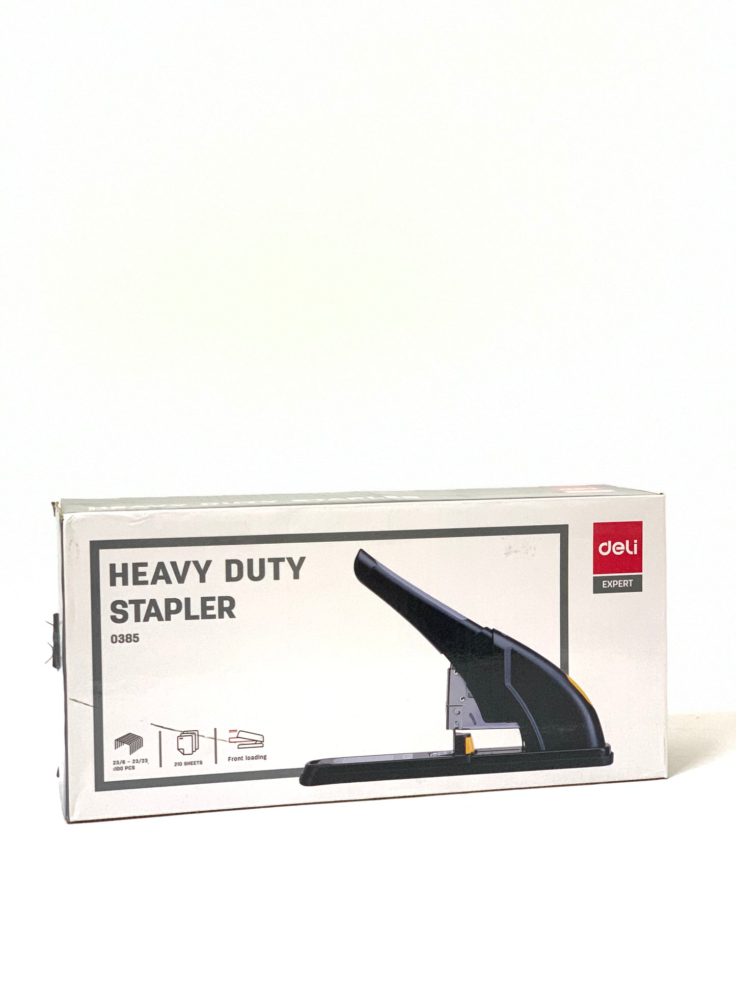 DELI HEAVY DUTY STAPLER 0385 NUMBER OF SHEETS 210