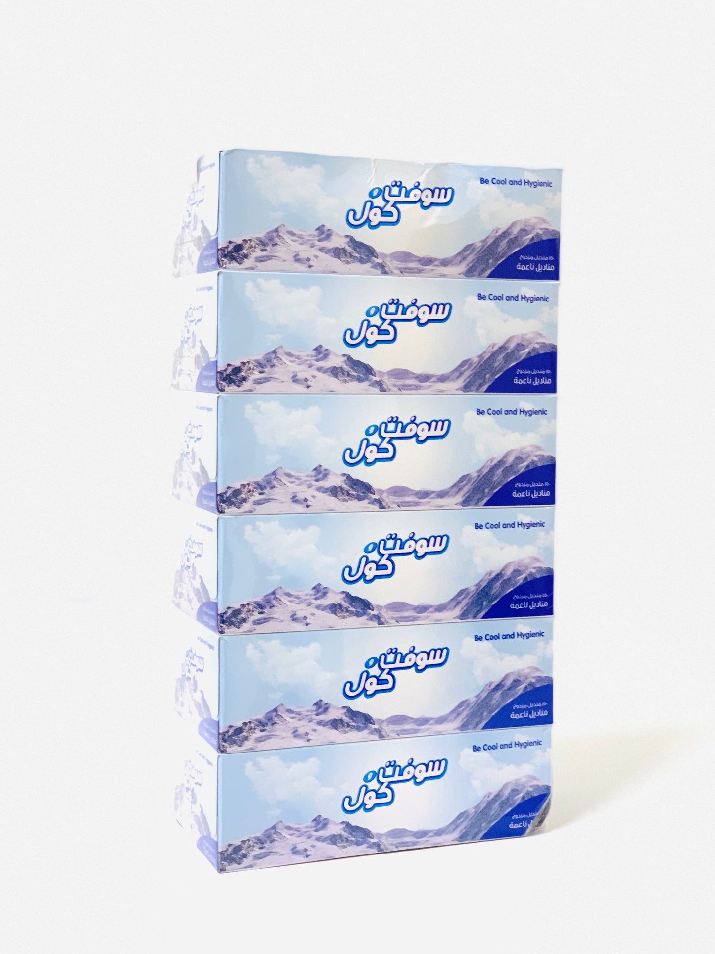 WHITE TISSUES PACK IN 6PCS