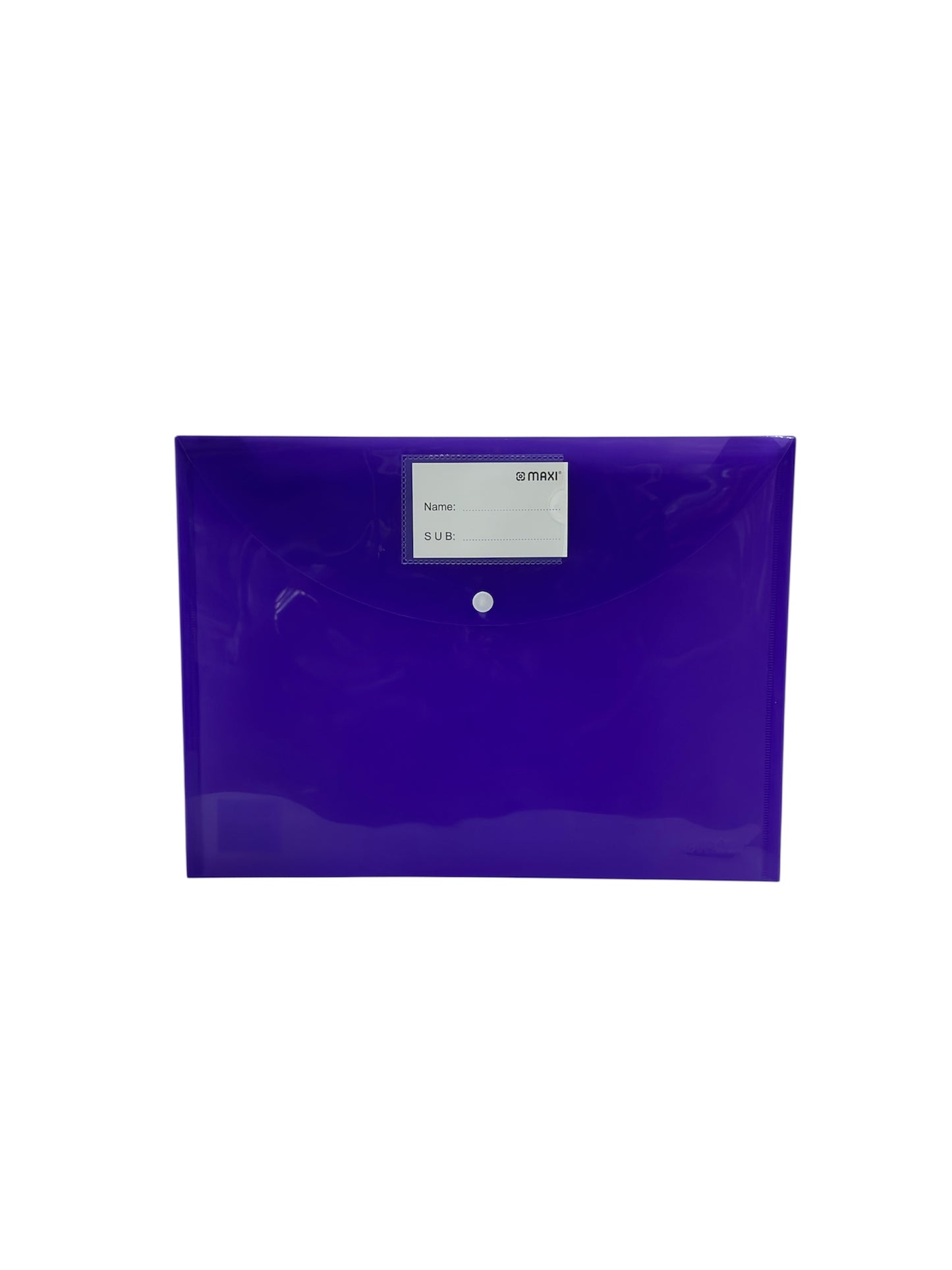 MAXI MYCLEAR BAG PURPLE