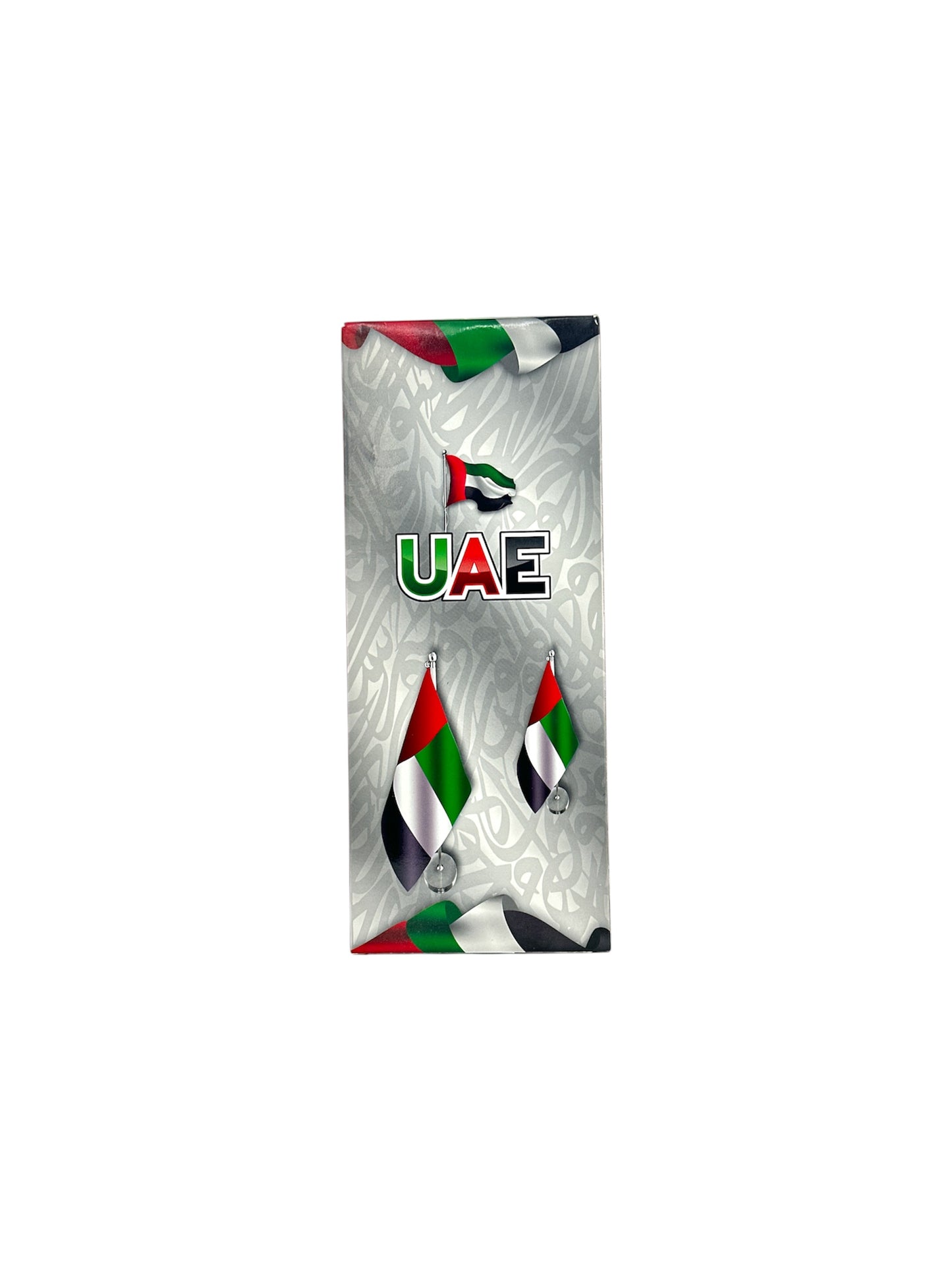 UAE glass table flag