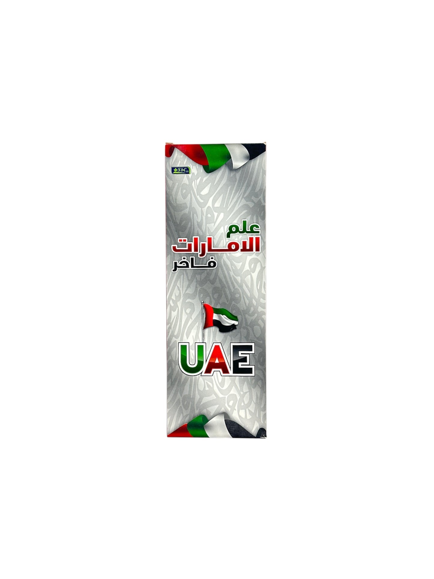 UAE glass table flag