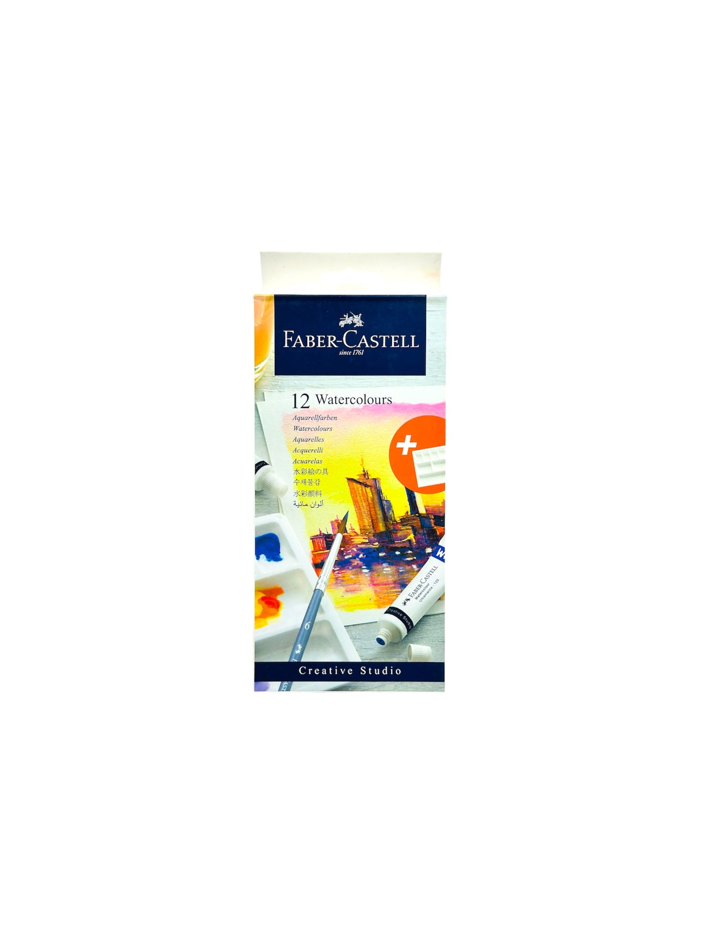 FABER CASTELL WATER COLOURS SET 12