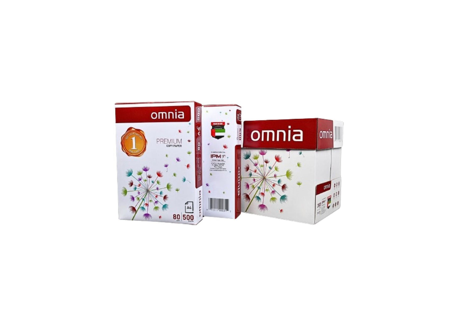 A4 OMNIA PREMIUM 80 GSM PAPER FULL BOX