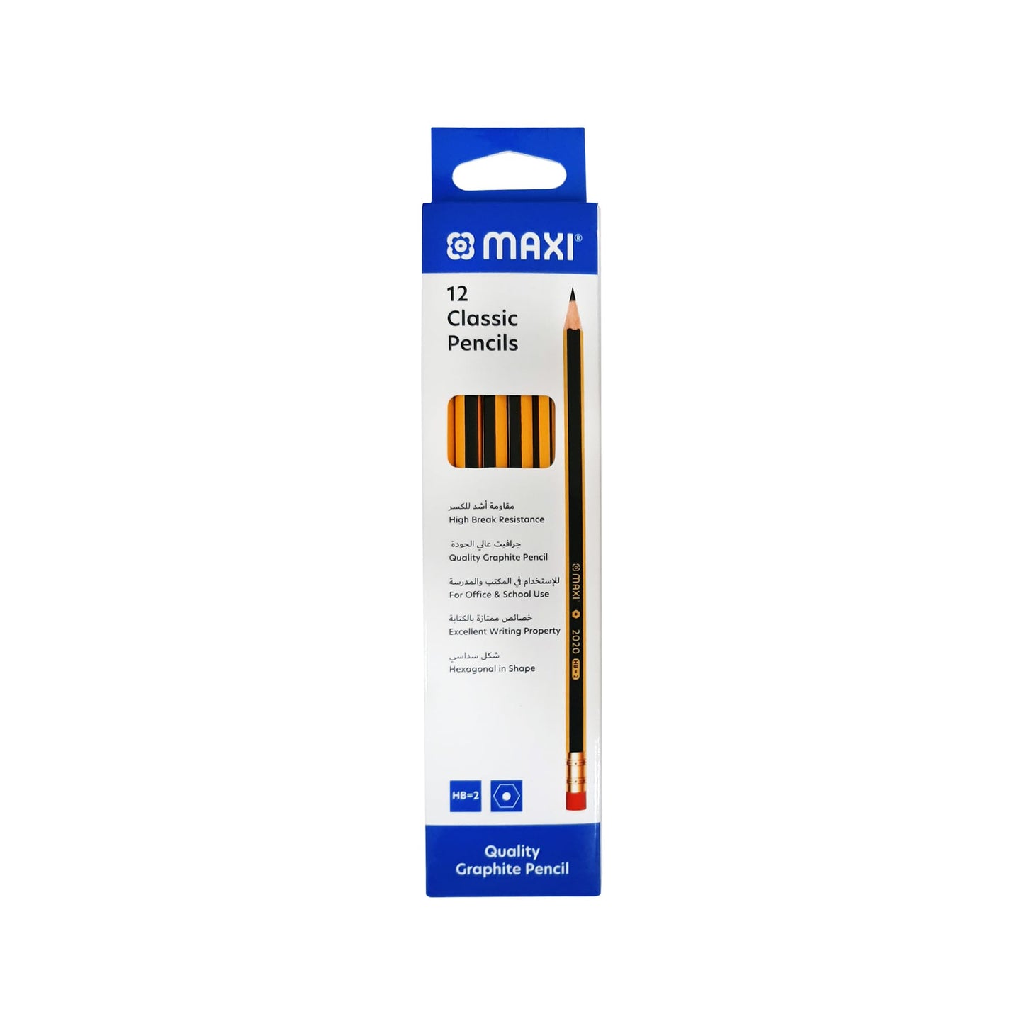Maxi Classic Pencils 12pc – PaCK