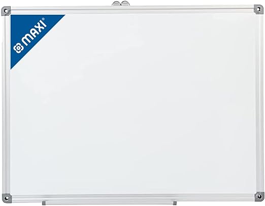 WHITE BOARD 45X60 MAGNETIC SINGLE SIDE