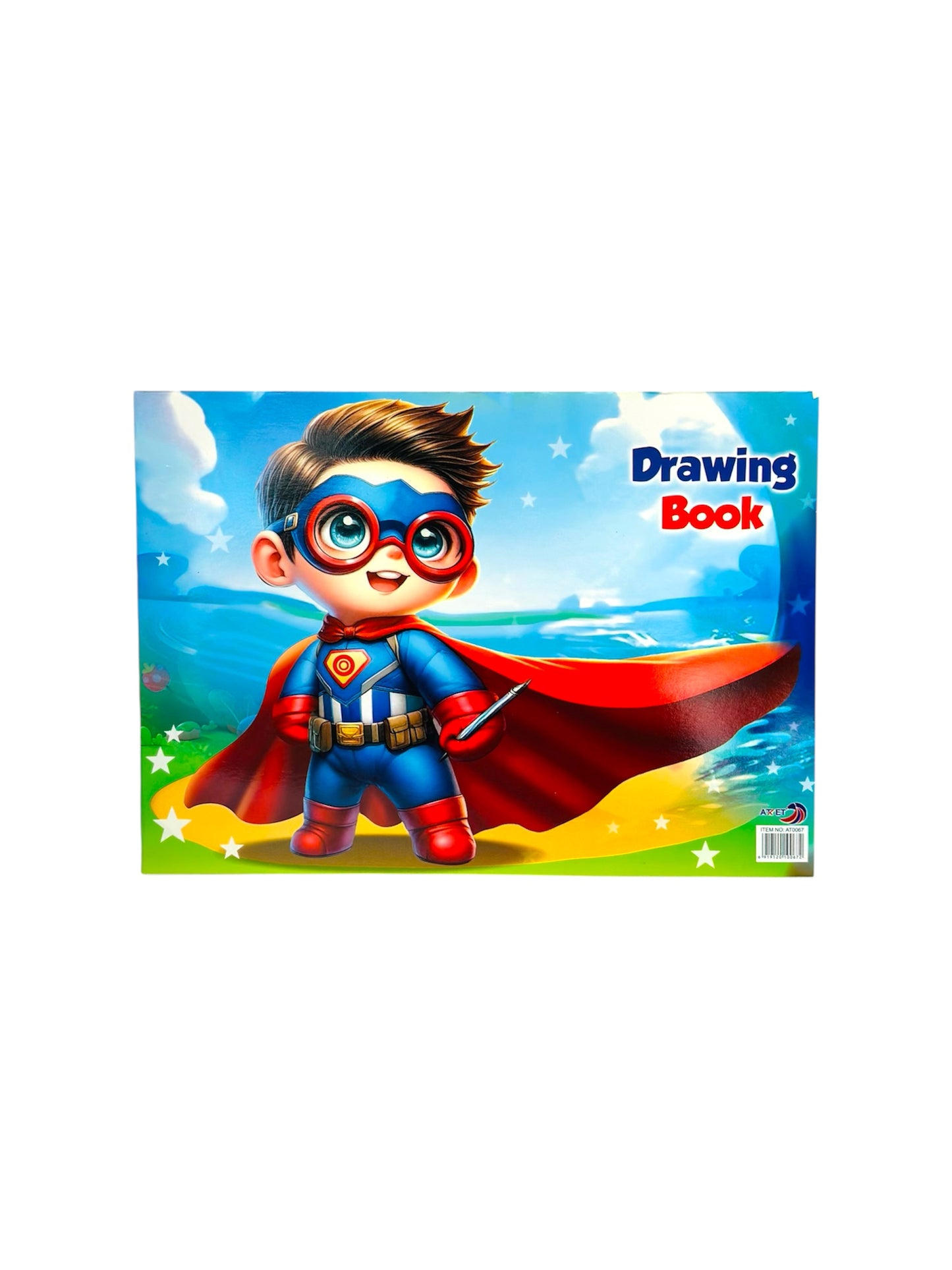 A4 SMALL SUPER MAN DRAWING BOOK