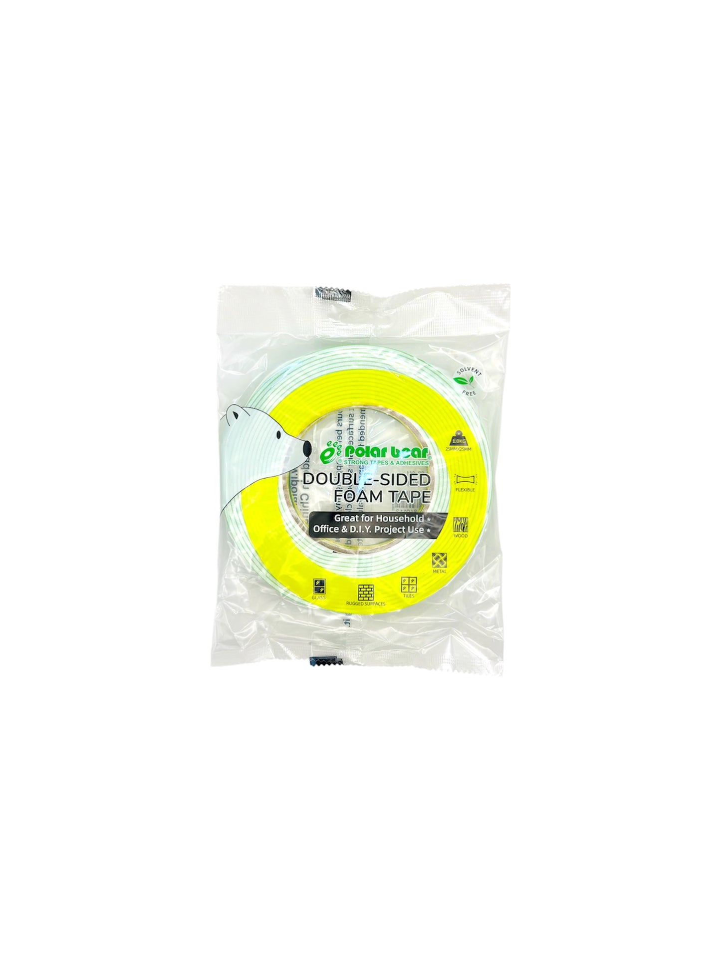 POLAR BEAR DOUBLE SIDED FOME TAPE