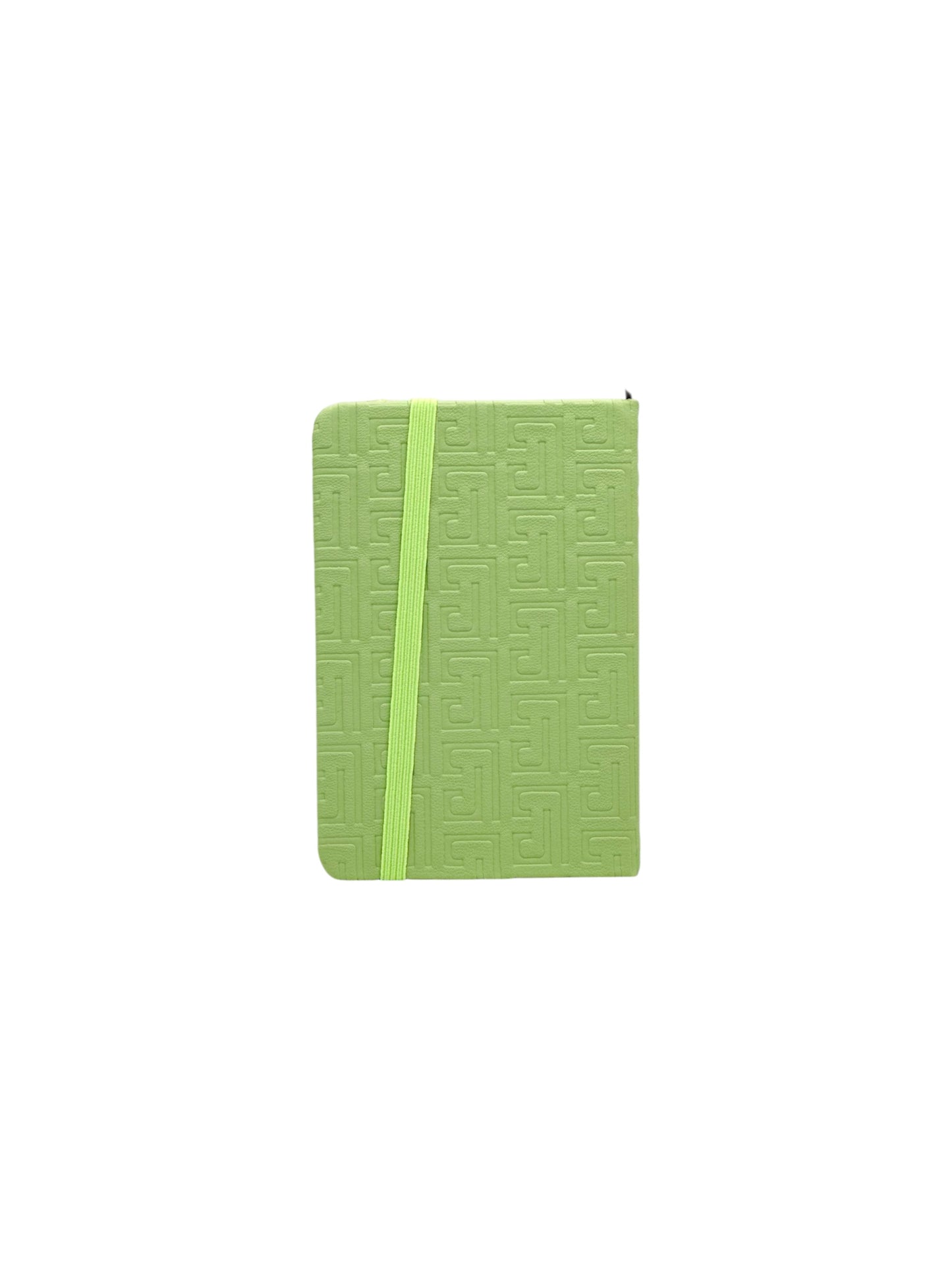 A6 GREEN LEATHER TYPE DIARY NOTE BOOK