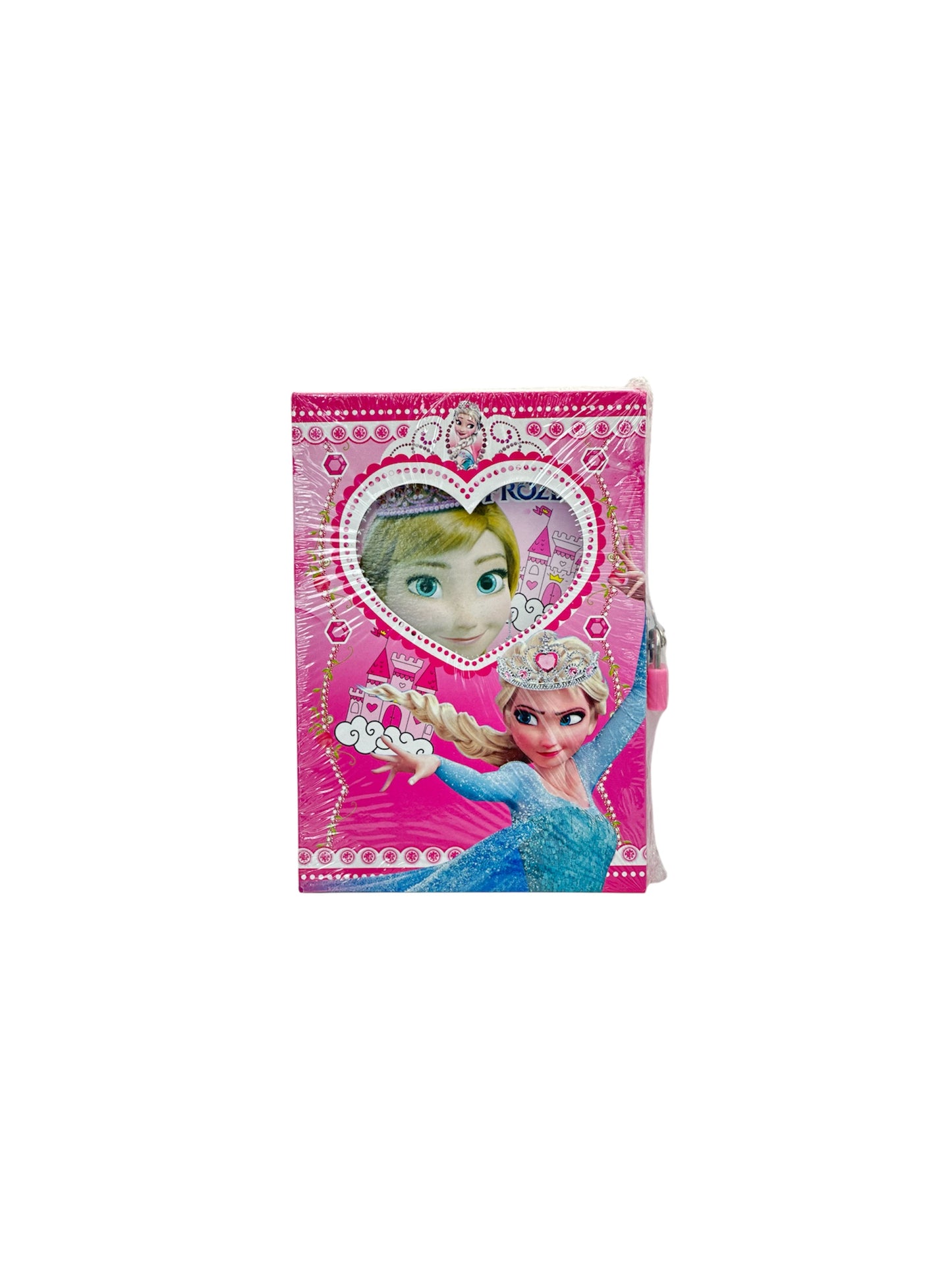 SMALL FROZEN NOTE BOOK WITH LOCK