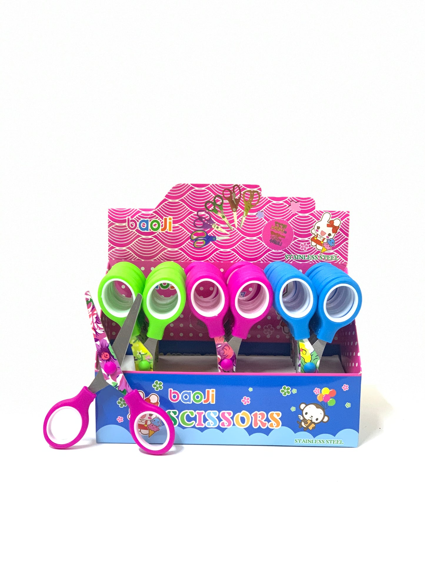 BOAJI PINK SCISSORS EACH