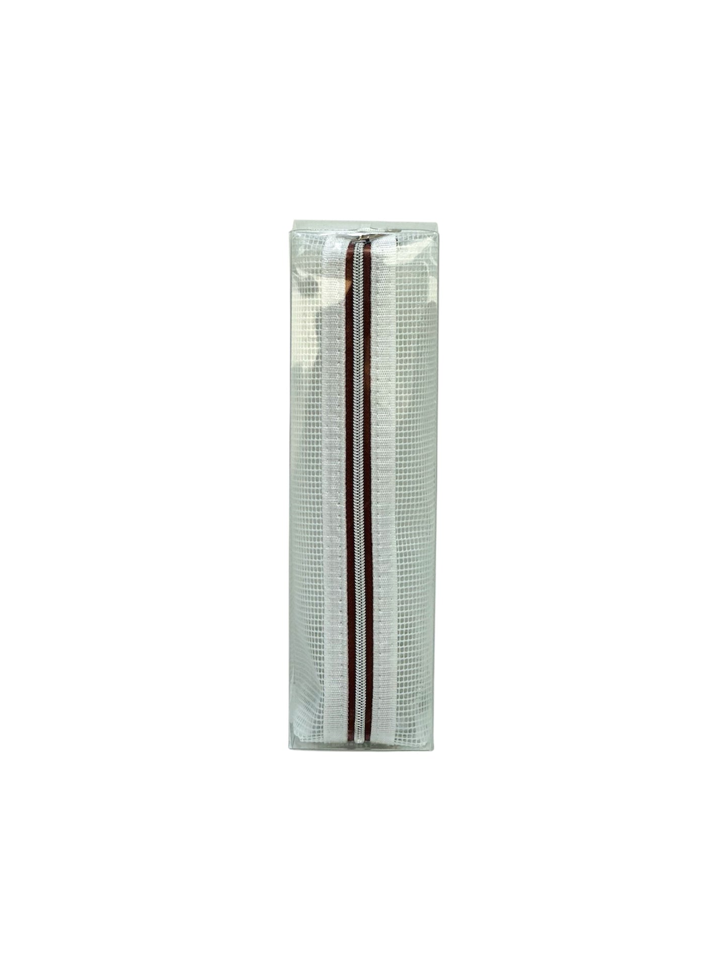 WHITE NET TYPE PENCIL CASE