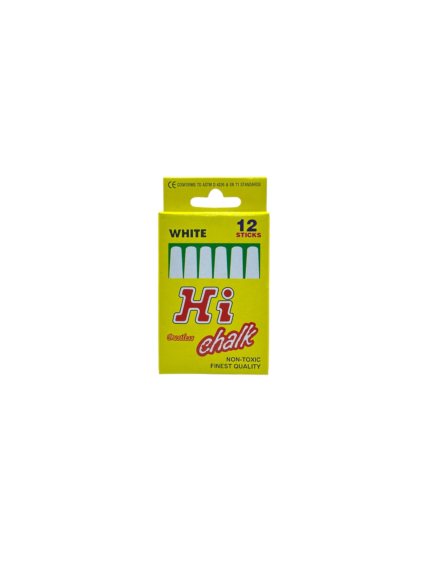 WHITE CHALK 12 PCS
