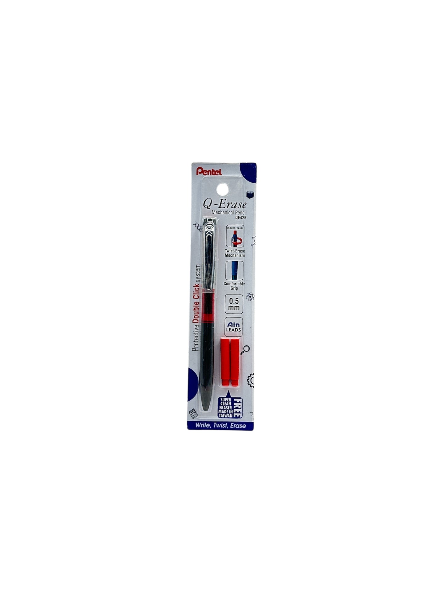 PENTEL Q - ERASE MECHANICAL PENCIL 0.5MM