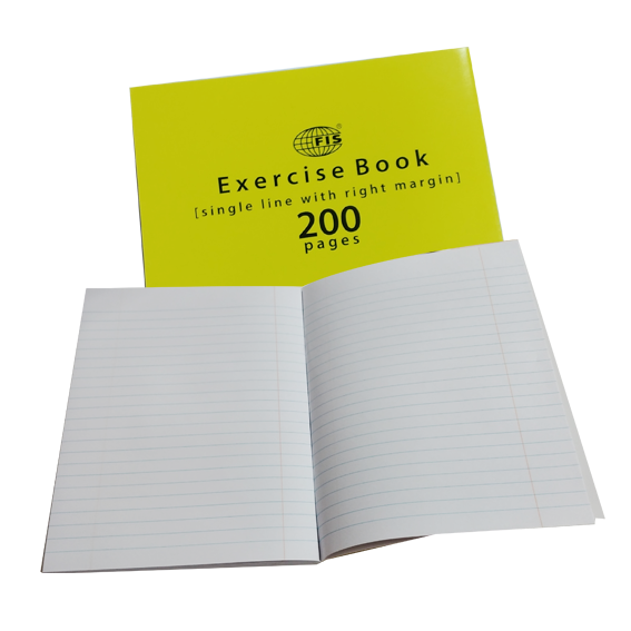 FIS – SINGLE LINE, RIGHT MARGIN (ARABIC) – 200 Pages