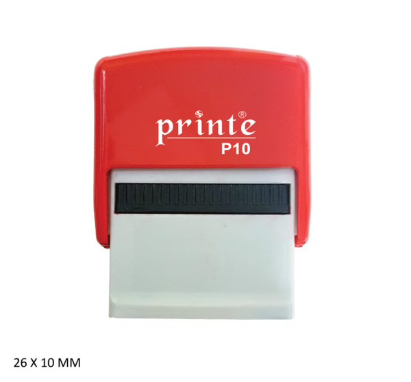 تخصيص ختم الطباعة P10 STAMP 26X10MM