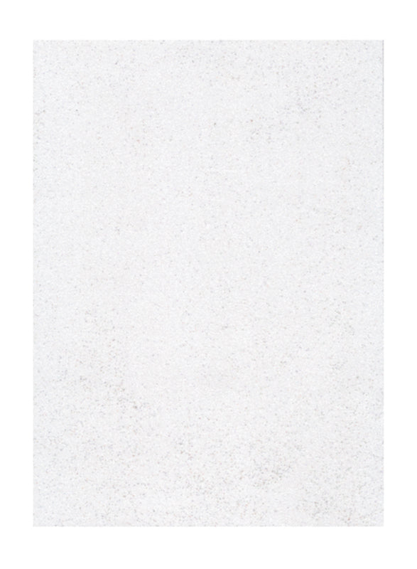 SELF ADHESIVE FOAM GLITTER SHEET 50X70 WHITE