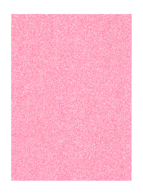 SELF ADHESIVE FOAM GLITTER SHEET 50X70 PINK