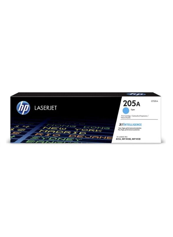 HP 205A Cyan LaserJet Toner Cartridge