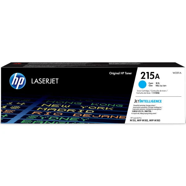 HP 215A Cyan Original LaserJet Toner Cartridge