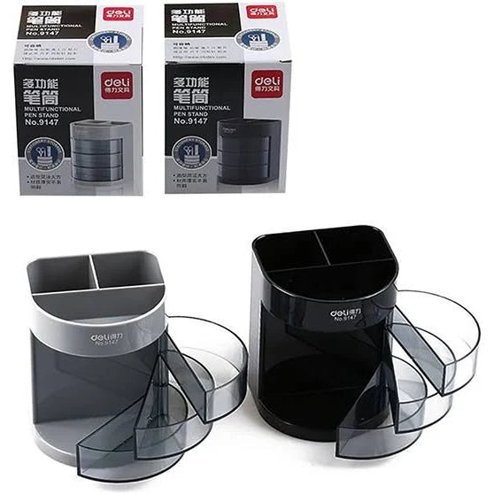 Deli Multifunctional Pen Holder per pcs