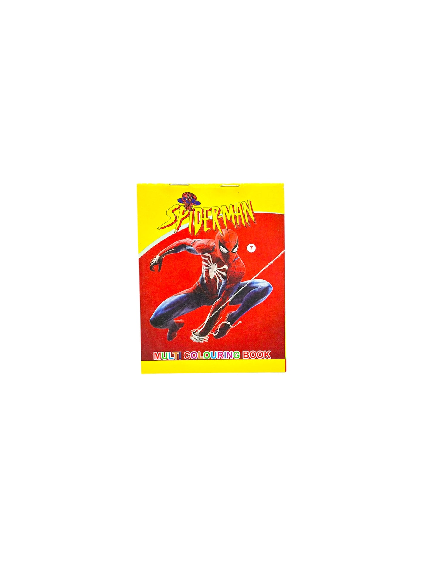 A6 SMALL SPIDER MAN COLORING BOOK