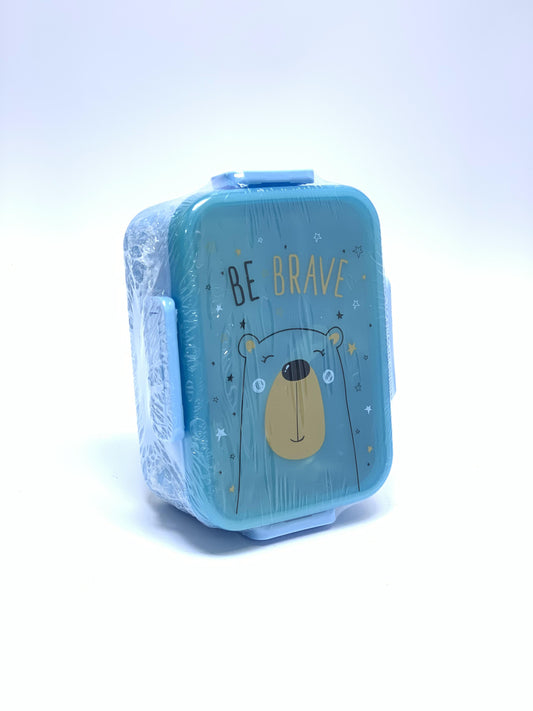 COOLBABY Kid/Adult Lunch Box  Leak Proof Lunch Box, Reusable, With Cutlery Fork, Perfect For School, Office, Outdoor Square,