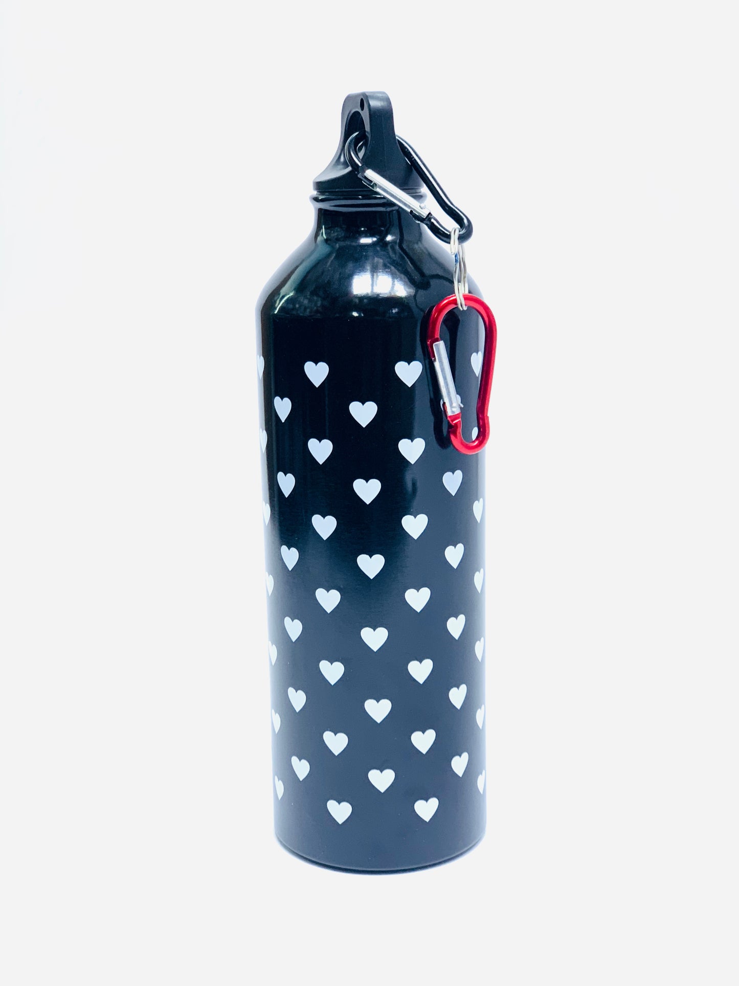 BLACK STEEL WATER BOTTLE