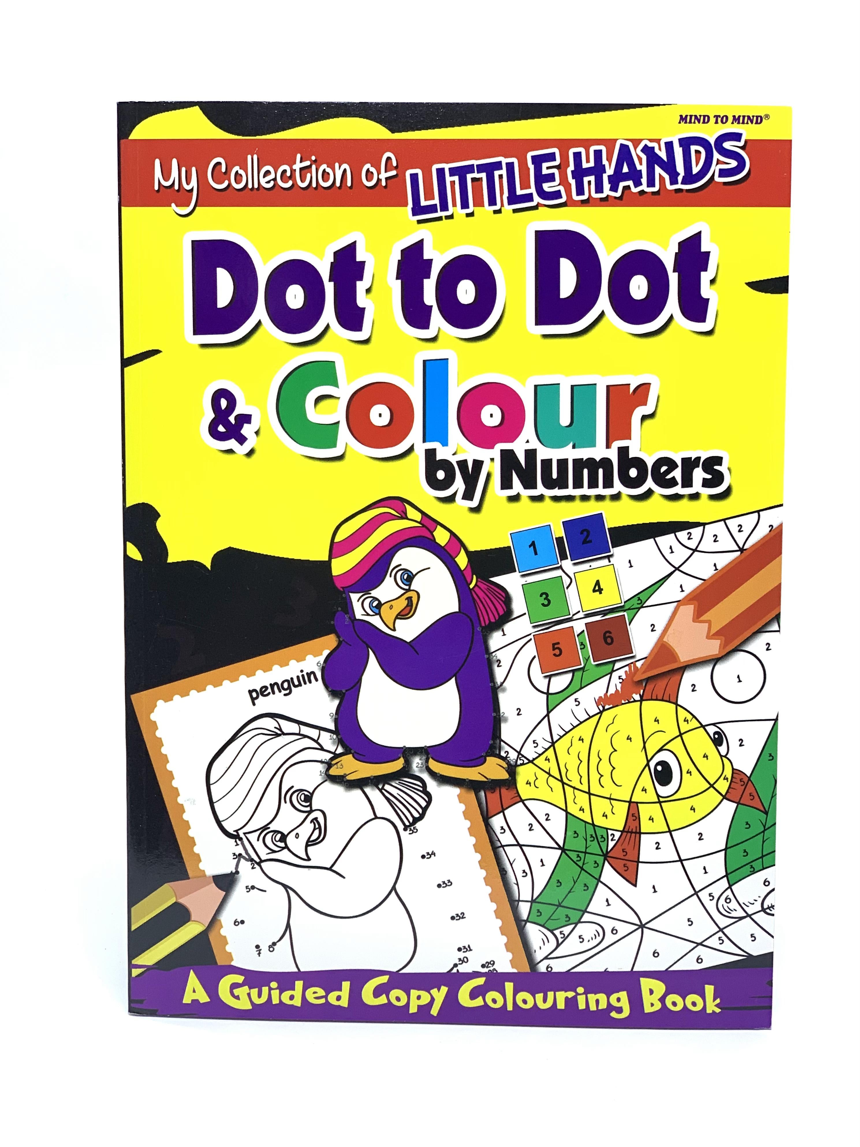 MY COLLECTION OF LETTLE HANDS DOT TO DOT & COLOUR BY NYMBERS BOOK โ AL ...