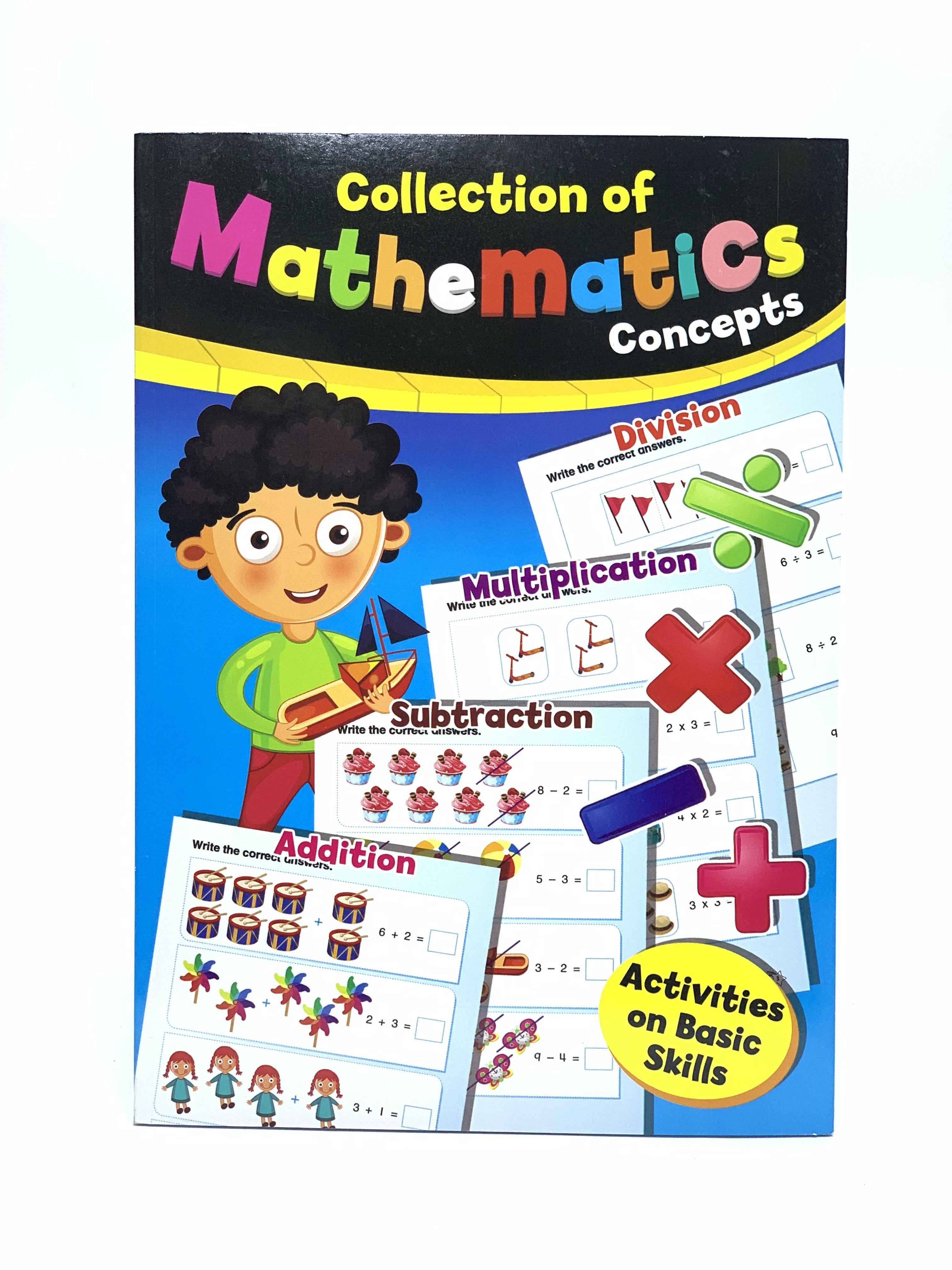 COLECTION OF MATHEMATICS CONCEPTS ACTIVITY BOOK – AL NAHAR STATIONERY