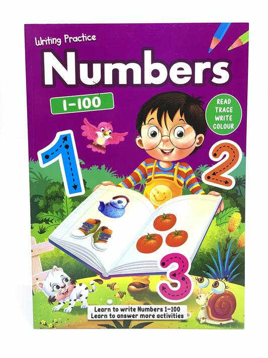 WRITING PRACTICE NUMBERS  1-100 BOOK