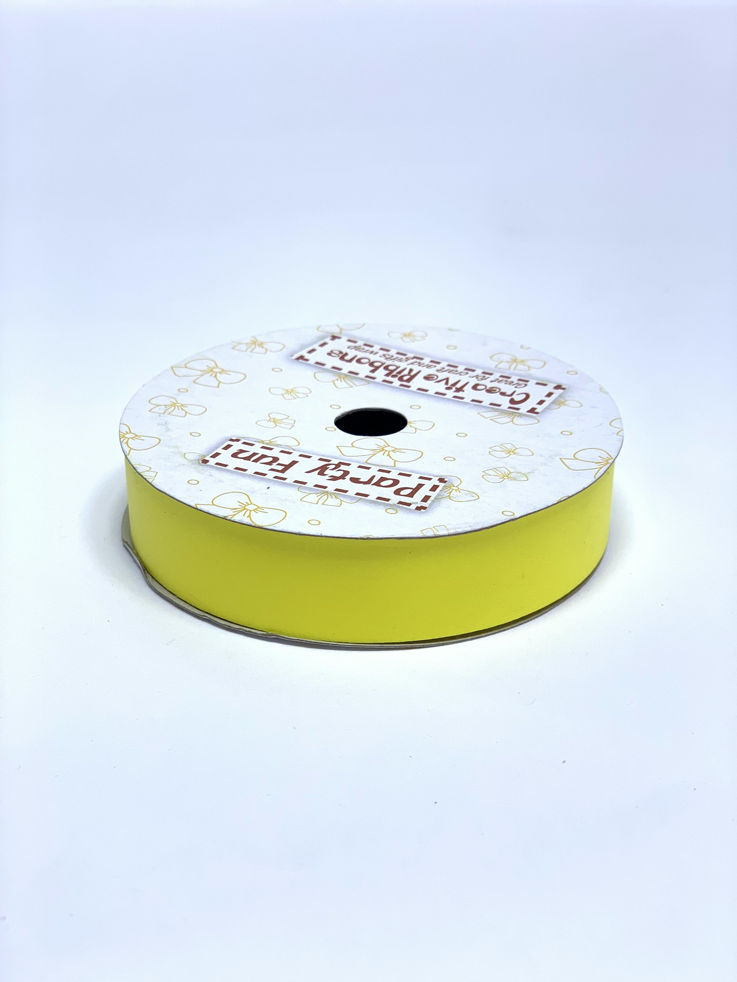 RIBBON YELLOW 1 INCH – AL NAHAR STATIONERY