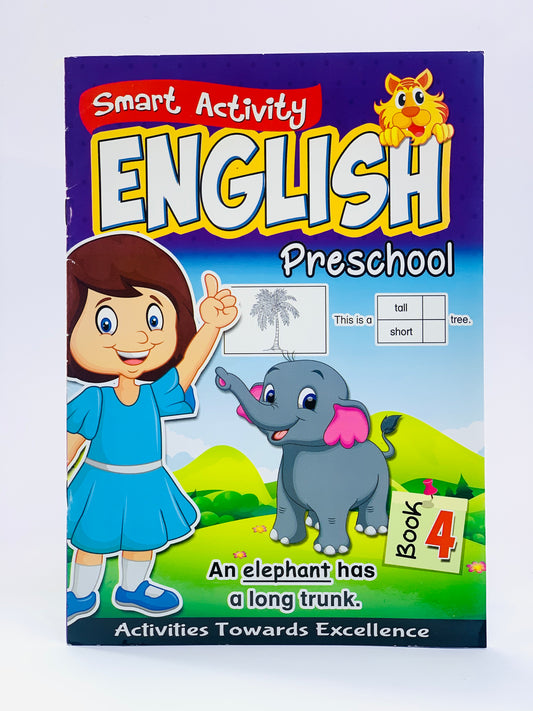 AMSMART ACTIVITY ENGLISH PRESCHOOL BOOK 4