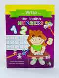 WRITE THE ENGLISH NUMBERS BOOK