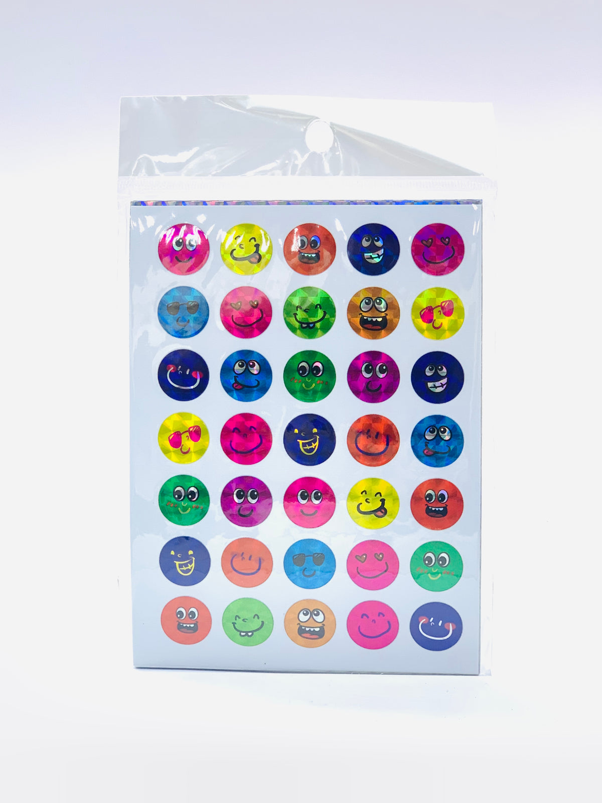 smiley multi colour sticker 1x10 sheets – AL NAHAR STATIONERY