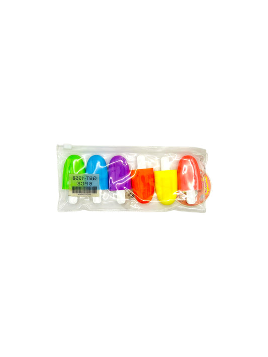 ICE CAREAM HIGHLIGHTER 6 PCS SET