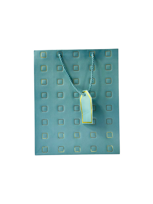 BLUE WITH GOLD GIFT BAG