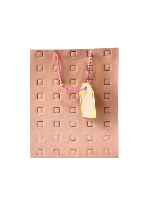 PINK WITH GOLD GIFT BAG