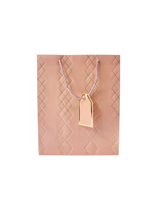 PINK WITH GOLD GIFT BAG