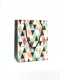 GIFT BAG MIX TRIANGLE DESIGN