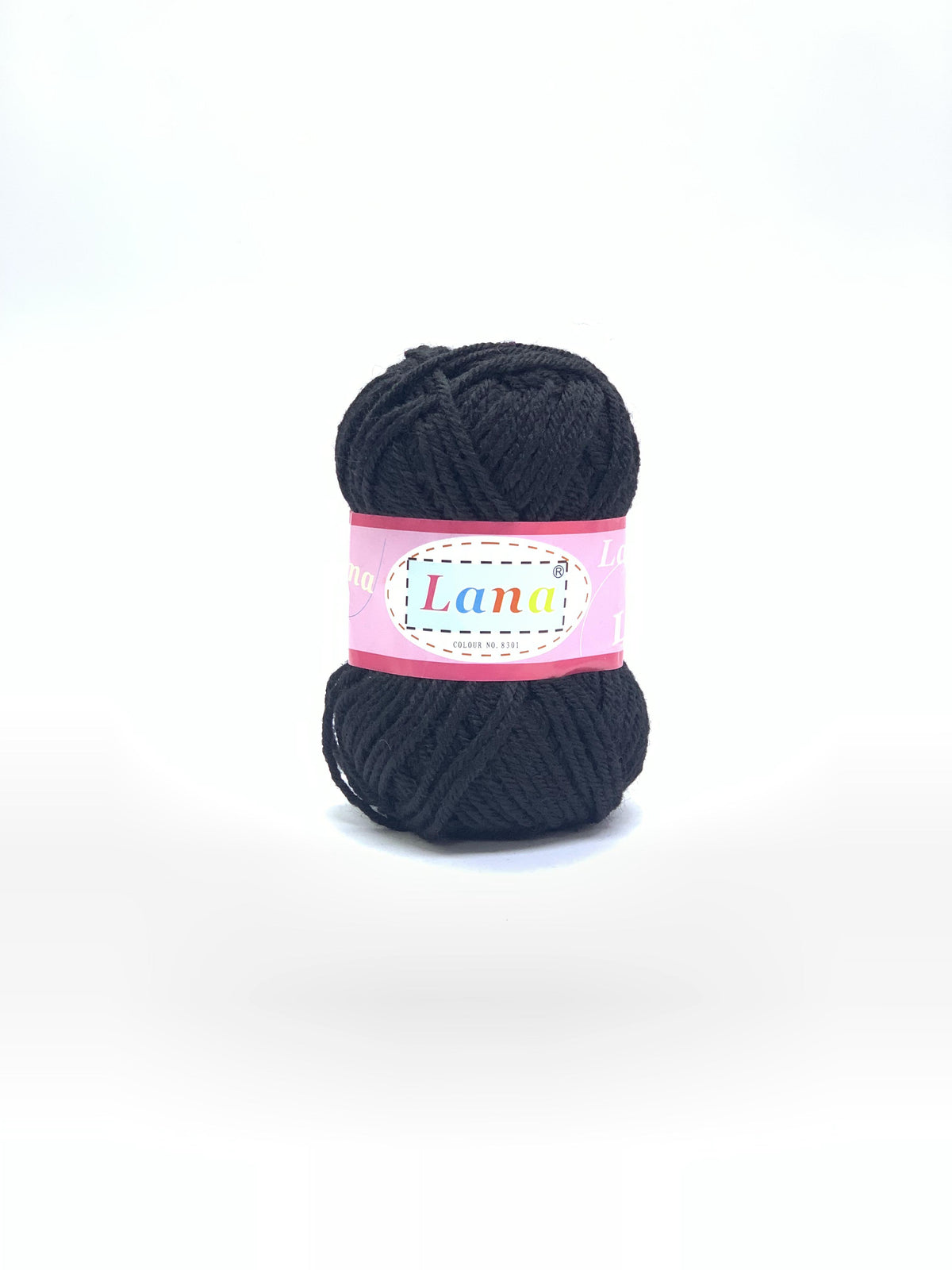 HAND KNITTING YARN BLACK COLOR