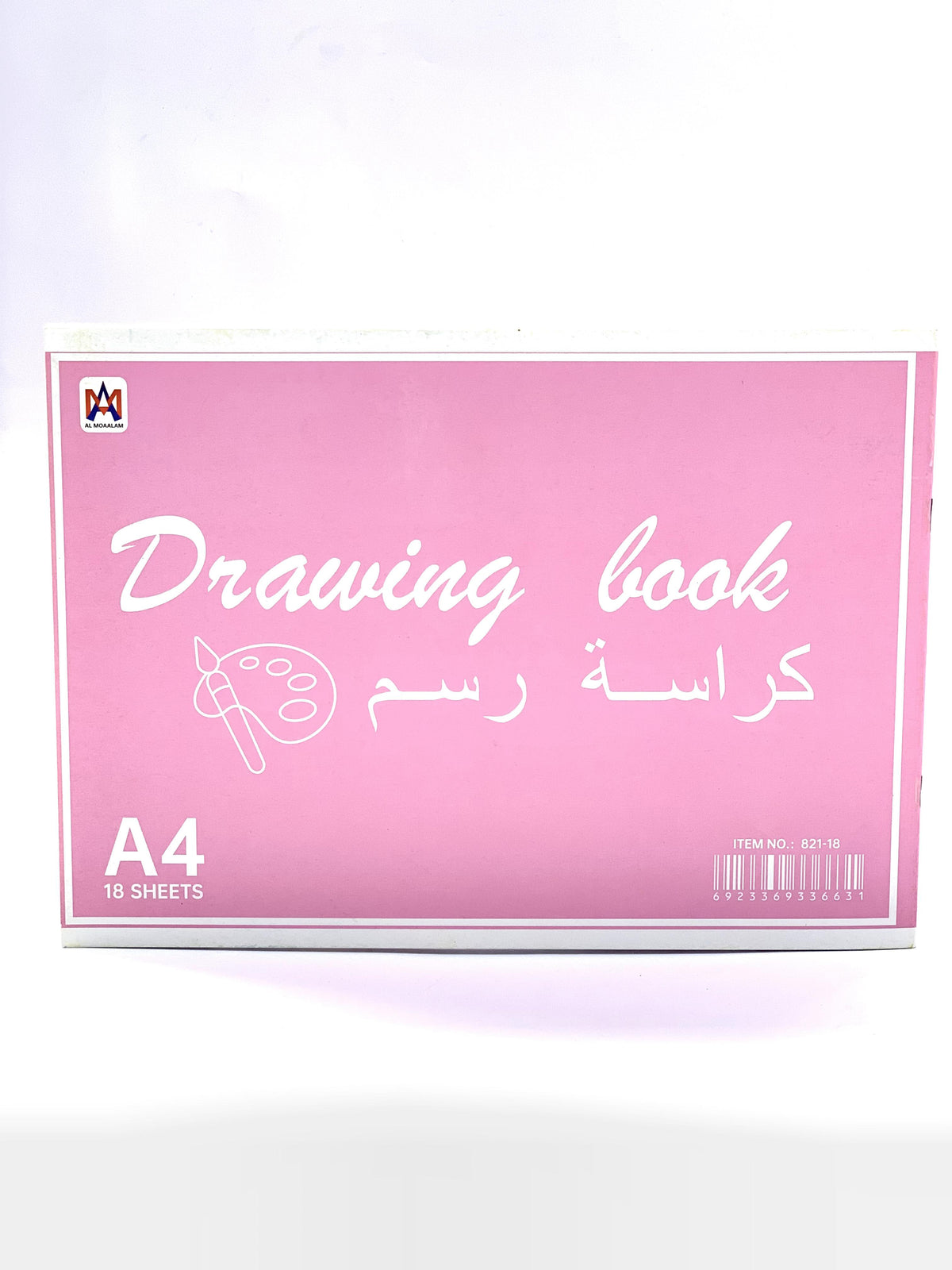 DRAWING BOOK  A4 18SHEET PINK  COLOR