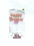 HAPPY BIRTHDAY CAKE TOPPER GREEN