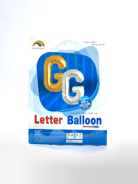 بالون حرف G مقاس 114 × 91 سم