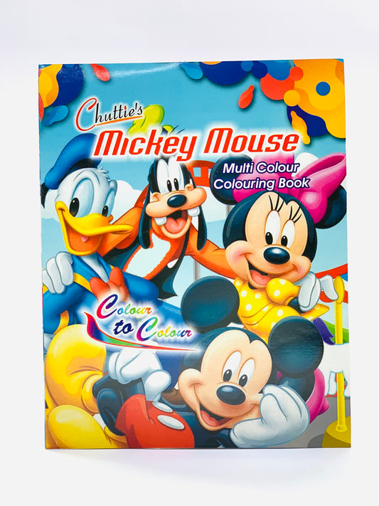 MICKEY MOUSE MULTI COLORING BOOK