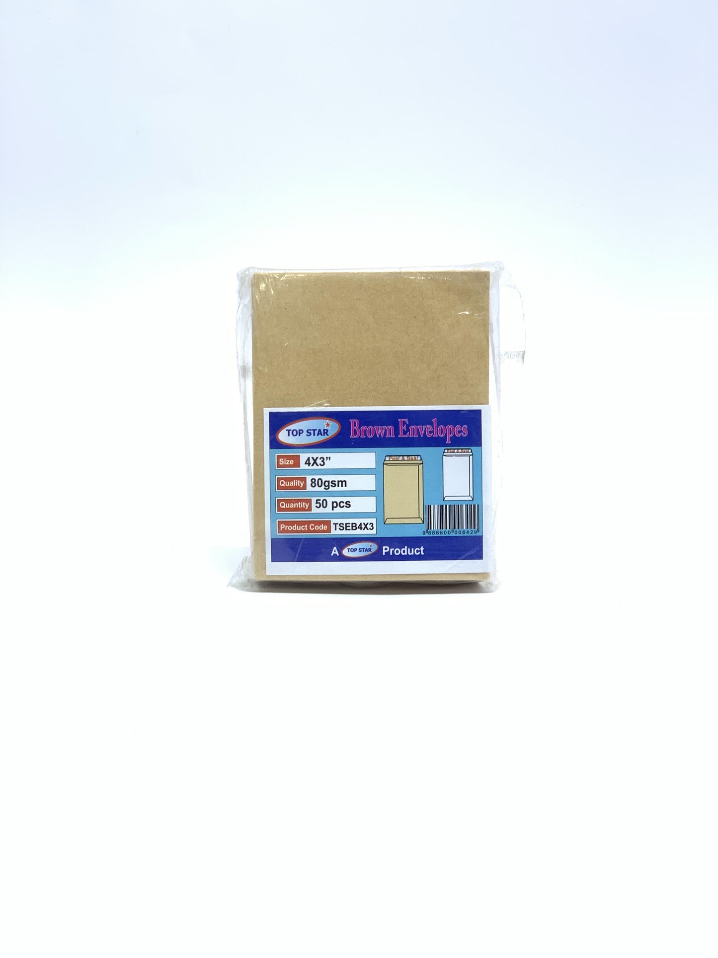 BROWN ENVELOPE 3X4