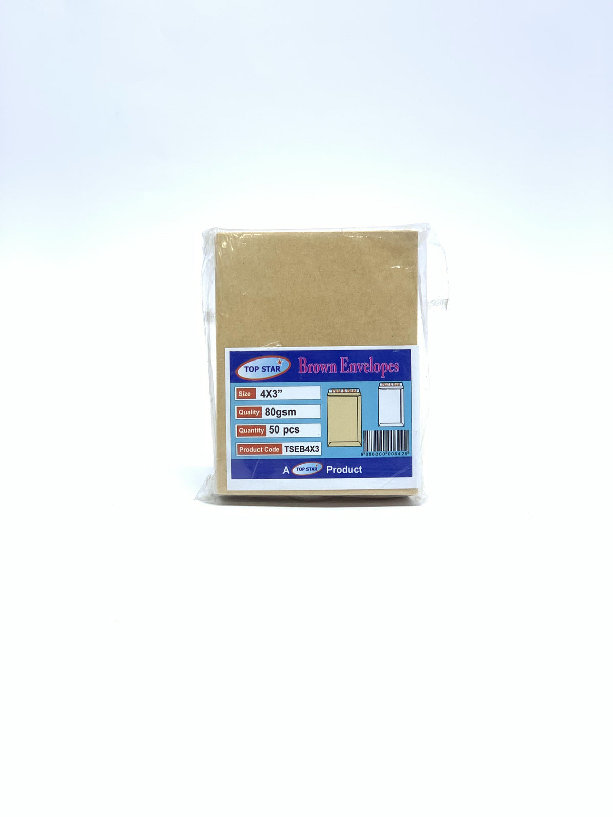 BROWN ENVELOPE 3X4